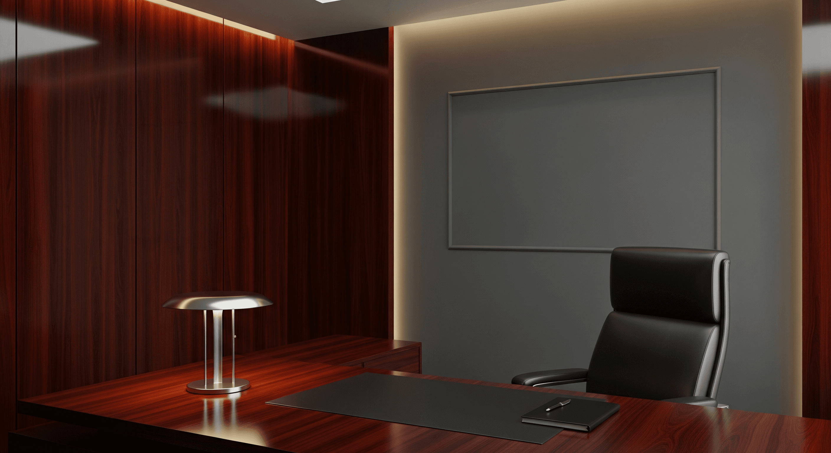 Professional authoritative executive office